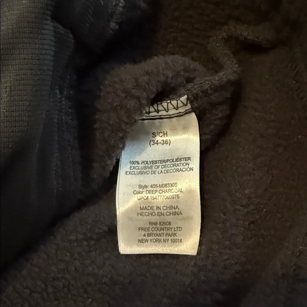 Free Country Men's Dark Gray Lightweight Jacket